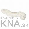 Náhradná šnúra k stropnému sušiaku 42m biela www.VsechnoProOkna.cz