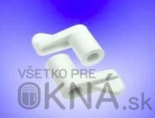Príchytka (obrtlík) na pevnú sieť bez falcu 10 mm Príchytka (obrtlík) na pevnú sieť bez falcu 10 mm slúži na prichytenie pevnej siete proti hmyzu k rámu okna.