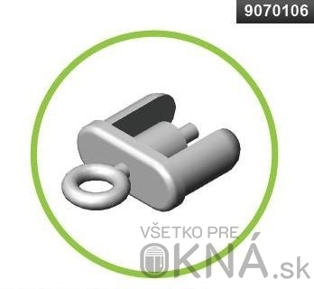 Vodiace oko spodnej lišty horizontálnej žalúzie / 5 ks www.VsechnoProOkna.cz Vodiace oko spodnej lišty horizontálnej žalúzie / 5 ks www.VsechnoProOkna.cz