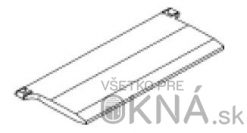 Závažie látky vertikálnej žalúzie 127 mm / 2 ks www.VsechnoProOkna.cz