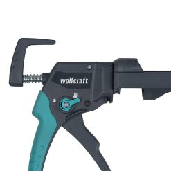 ale umožňuje také zpracování lepidel z 310ml kartuší bez námahy a potřeby nadměrné síly. Vysoké úrovně ergonomie je dosaženo díky komfortnímu nastavování lisu MG 400 ERGO podle velikosti vaší ruky prostřednictvím integrované funkce změny vzdálenosti rukojeti. Vysoce kvalitní dvoukomponentní rukojeť vám proto vždy pohodlně a přesně padne do ruky