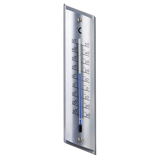 Teplomer Strend Pro TM-181 Steel Vonkajší kovový teplomer Strend Pro meria teplotu v rozsahu od 50°C do -30°C. Rozmery: 230x50x15 mm.