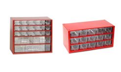 MARS - set skriniek 6760C + 6740C - červená Kvalitné a odolné skrinky Mars