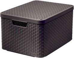 Košík s víkem Curver® STYLE2 LID L
