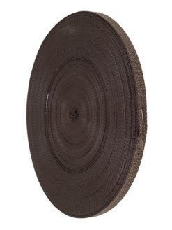 Ovládacia páska okennej rolety š. 14 mm Hnědá / 1m. Šnúrku dodávame VCELKU.