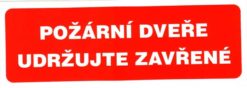 Požiarne dveře