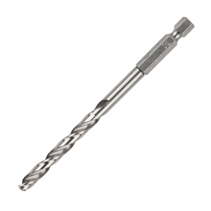 WOLFCRAFT - Vrták do kovu z rýchloreznej ocele brúsený 6 mm