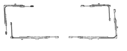 Kování MACO - set (4ks) rohových prevodov pre posuvné dveře
