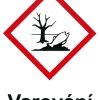Nebezpečné pre životné prostredie - varovanie 105x148mm - samolepka Samolepiace bezpečnostné tabuľka formátu 105x148 mm