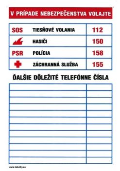 Súkromý pozemok! Vstup zakázaný! 210x297mm - plastová tabuľka Plastová bezpečnostná tabuľka formátu 210x297 mm