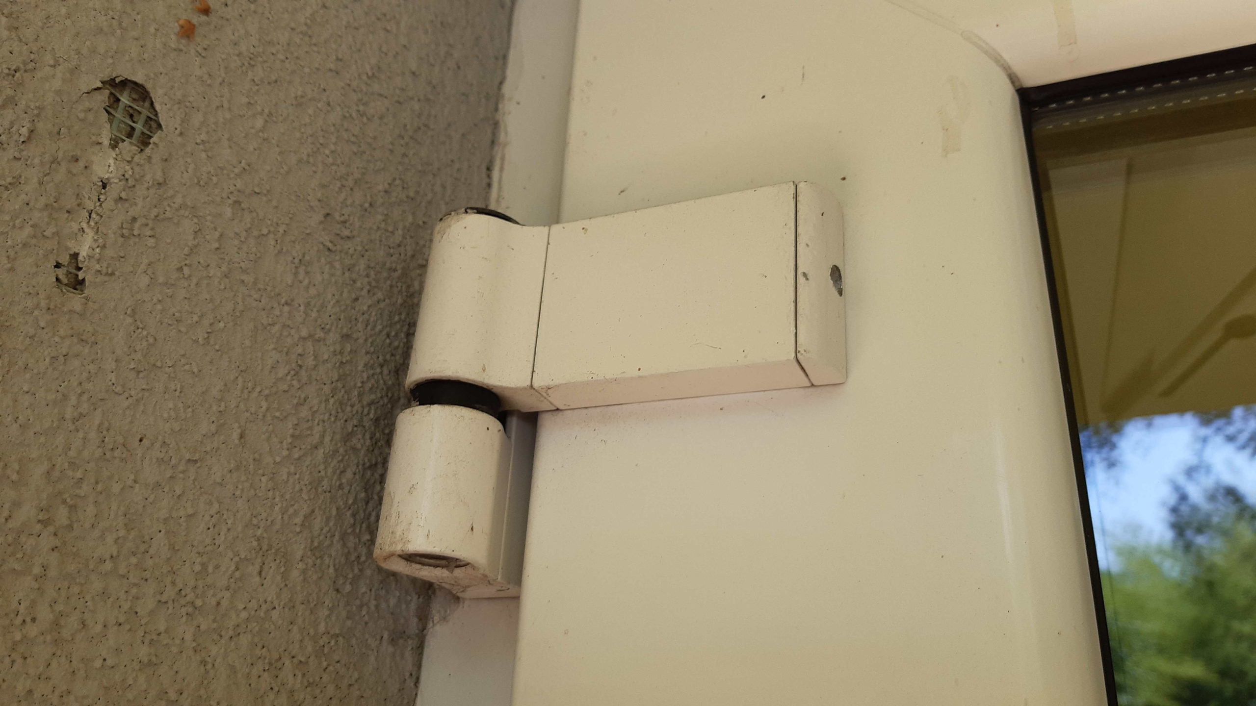 Záves do plastových vchodových dverí WALA / 032 - biely - sada 3KS Záves do plastových vchodových dverí WALA / 032 - biely - sada 3KS