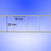 REBRÍČEK žaluzie 18 x 28 mm. Rebríček dodávame VCELKU podľa objednaného počtu metrov.