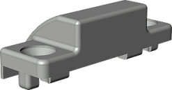 Kování WINKHAUS - prítlak skrytý rámový diel ZV-RT